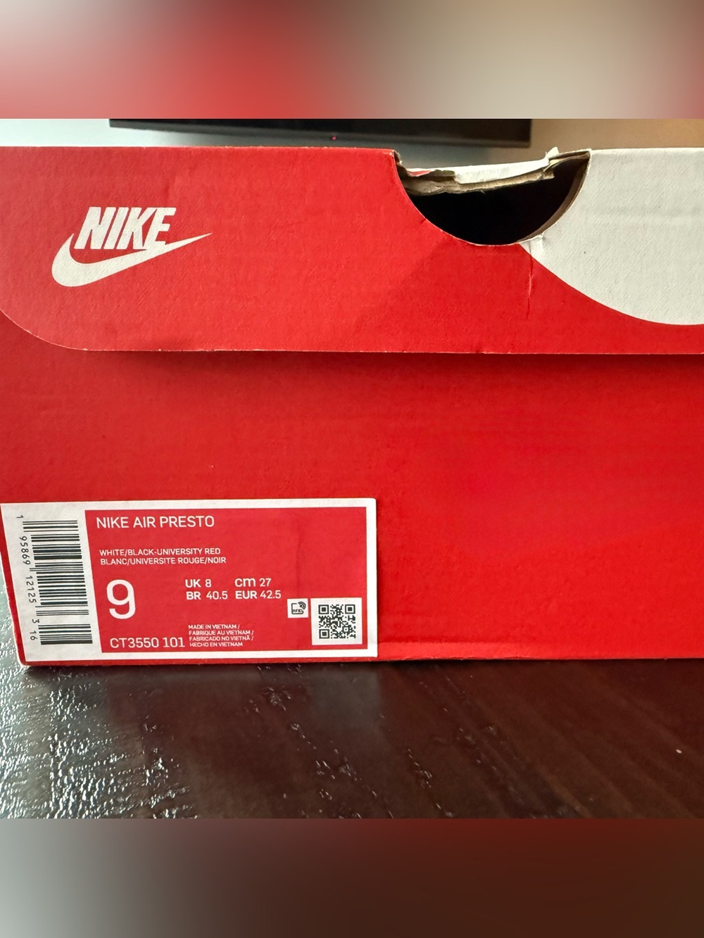 Nike Air Presto - Size 9 - Picture 5 of 6